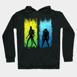 xenomorph vs yautja Hoodie